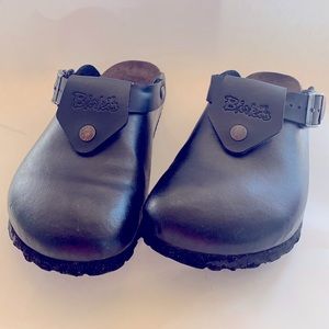 Birki’s Birkenstock clogs leather black 41 unique